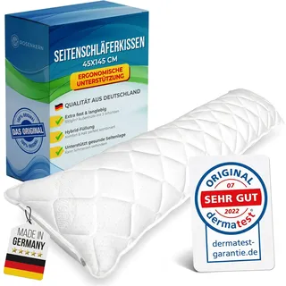 Rosenkern Seitenschläferkissen - [Made in Germany]