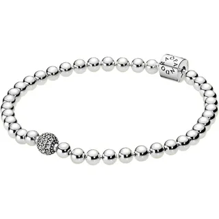 Pandora 598342CZ Armband für Frauen Beads & Pavé, 21 cm