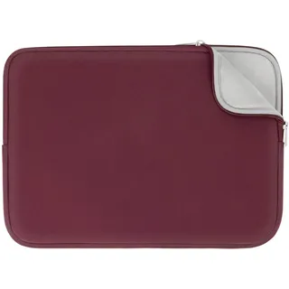 RAINYEAR 13 Zoll Laptop Hülle für MacBook Air 13 Zoll M5 M4 M3 M2 M1 A3449 A3240 A3113 A2681 A2338 A2337, 13,3 und 14 Zoll MacBook Pro gepolsterte Schutzhülle und Tragetasche(Rot)