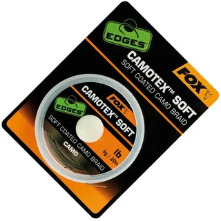Fox Camotex Soft Coated Camo Braid 20m - Vorfachschnur, Tragkraft:25lbs/11.4kg