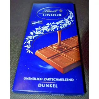 Lindt Lindor Milch, Dunkel-Chocolade - 1-10 Tafel je 100g