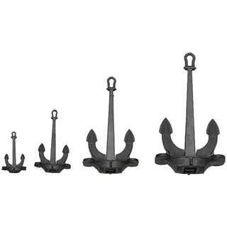 KUENCE 2PCS ABS Kunststoff Halle Anker Modell Modifikation Teile for RC Schiff Nautischen Kleinen Maßstab Simulation Boot DIY Zubehör (Color : Type3)