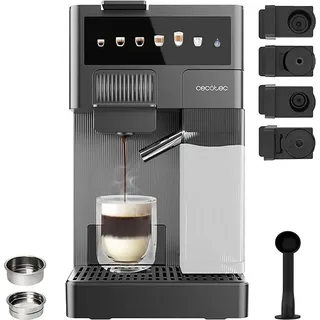 Cecotec FreeStyle Latte T Kaffeevollautomat Schwarz/Grau
