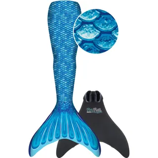 Fin Fun Meerjungfrau Mermaidens Blau S/M