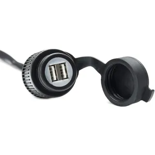 SW-Motech USB-Doppel-Ladebuchse mit Kabelbaum 2.000 mA. 12 V.,