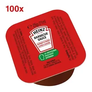 HEINZ Barbecuesauce 100x 25,0 g, 1 St.