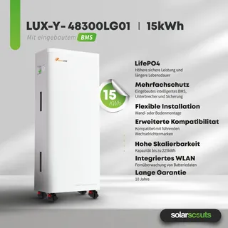 Felicity Stromspeicher 15kWh LUX-X-48100LCG01 LiFePO4