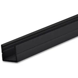Fiai IsoLED SURF8 LED-Profil Aluminium schwarz 200cm