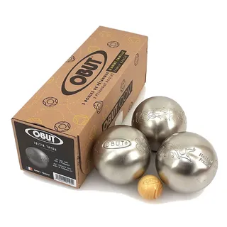 Obut Loisir inox TATOU, jeu de 3 boules