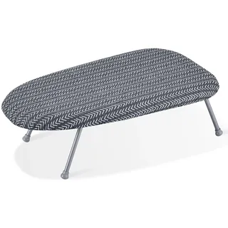 Vevor Bügelbrett Dampfbügelbrett Tragbarer Dampfbügeltisch, 3 Schichten Klappbarer Bügeltisch Ärmelbügeltisch 595 x 365 x 187 mm,Bügeltischbezug aus Baumwolle Dampfbügelstation Bügeleisen