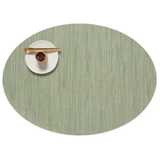 Chilewich Platzset Bamboo Oval Spring Green, (1-St) grün