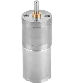 DC Getriebemotor, 25mm DC , industrielle Automatisierung Getriebemotoren 12V 25GA-370 Low Speed Metall Getriebemotor für elektronische Sperre(12V 300RPM)
