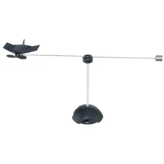 SOL-Expert Solar Drehflugzeug Bausatz Schwarz