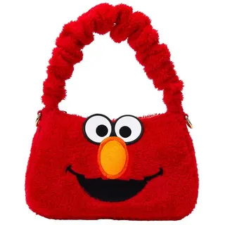 Loungefly Sesamstraße Elmo Plush Crossbody Bag - Einheitsgröße