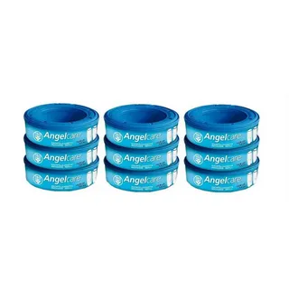 Angelcare Angelcare® Windeleimer Windeleimer Nachfüllpack Plus, 9er Pack