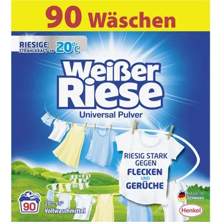 Weißer Riese Universal Vollwaschmittel Pulver 90 WL