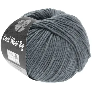 Lana Grossa Cool Wool Big | Extrafeine Merinowolle waschmaschinenfest und filzfrei | Handstrickgarn aus 100% Schurwolle (Merino) | 50g Wolle zum Stricken & Häkeln | 120m Garn FB 981