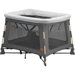 Maxi-Cosi Swift 3-in-1 Reisebett Baby, Babywiege, 0–3.5 Jahre, bis zu 15 kg, Reisebett höhenverstellbar, 2-in-1-Matratze, ultraleicht, in 1 Sekunde klappbar, Reisetasche, Eco