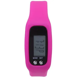 schrittzähler,Tbest Schrittzähler,Smart Bracelet Watch,Armband Kalorienzähler Schrittzähler Smart Fitness Band Mit Schrittzähler,Kalorienzähler,Schrittzähler Uhr Für Kinder Frauen Und Männer(Rosenrot)
