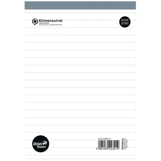 Ursus Briefblöcke DIN A5 liniert, 10 Blöcke