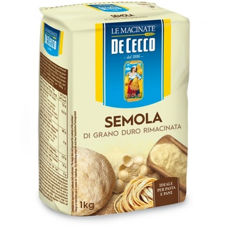 De Cecco Semola Pastamehl Hartweizengrieß (1 kg)