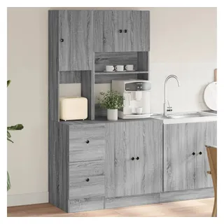 vidaXL Küchenschrank 95 x 50 x 180 cm GRAU