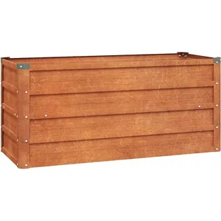 vidaXL Hochbeet Rostig 100 x 40 x 45 cm Cortenstahl