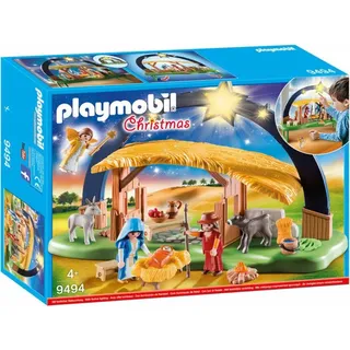 Playmobil Lichterbogen Weihnachtskrippe 9494