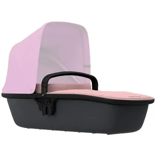 Quinny Lux Kinderwagenaufsatz, passend für Buggy Zapp Flex und Zapp Flex Plus, ultraleichte Babywanne, robust und atmungsaktiv innovatives Design, nutzbar ab der Geburt bis 6 Monate, blush on graphite