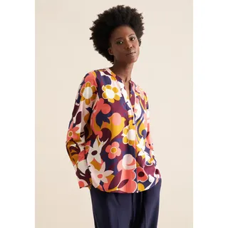 Seidensticker Klassische Bluse Schwarze Rose pink S