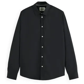 Scotch & Soda Hemd CORE POPLIN SOLID Langarmhemd