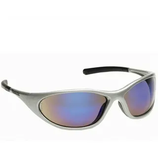 Makita P-66385 Design Sonnenbrille / Arbeitsschutzbrille, silberblau inklusiv Brillen - Etui und Putztuch
