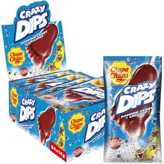 Chupa Chups Crazy Dips Cola, 24 Stück