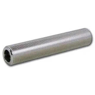 ich-zapfe Gewindestutzen g 5/8“ mit beidseitigem Einstich, Innen-Ø Ø 10mm, L=40 mm, Edelstahl