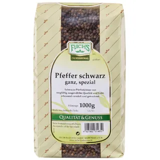 FUCHS Pfeffer schwarz ganz Gewürz, 1,0 kg