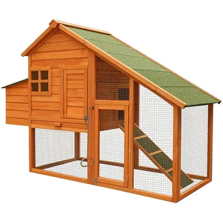 Wiltec Hühnerstall 171 x 66 x 120 cm