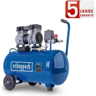 SCHEPPACH HC52Si Doppelzylinder 8bar 50L 230 L/min Ölfrei