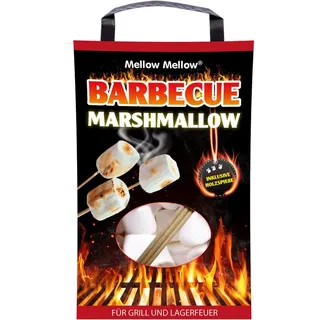 marshmellow Mellow Mellow Marshmallow BBQ inklusive Holzspieße zum grillen 250g