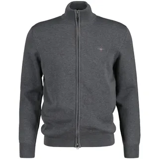 GANT Strickjacke dunkelgrau