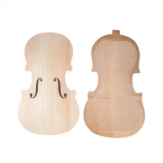 Geigendecke Und -Boden, Unvollendete Geigenteile, 4/4-Fichtendecke Und Ahornboden, DIY-Geigenteile, Zubehör Violine Beschläge