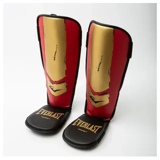 EVERLAST Prospect Schienbeinschoner Rot/Gold L-XL