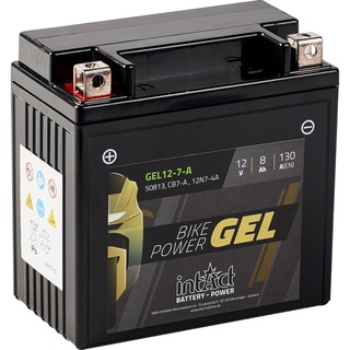 Intact Bike-Power GEL Motorradbatterie (DIN 50813) CB7-A