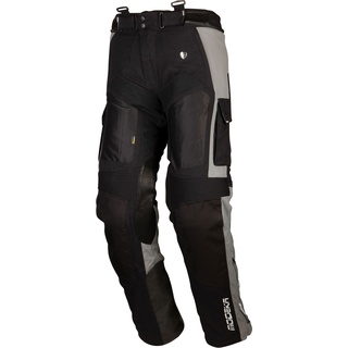 Modeka AFT Air, Textilhose wasserdicht - Grau/Schwarz - XL