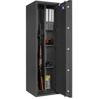 Stabilit Waffenschrank Country 213 E  (Geeignet für: Gemeinsame Aufbewahrung von Waffen und Munition, Einstellhöhe: Max. 1.318 mm, Elektronisches Zahlenschloss, Halterungen: 3, Sicherheitsstufe: Widerstandsgrad 1)