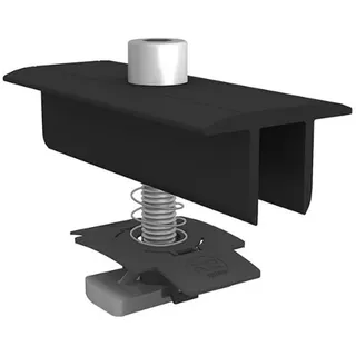 K2 Systems XS Modulmittelklemme schwarz eloxiert