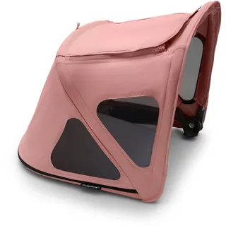Bugaboo Fox und Fox Cub Sonnendach mit Lüftungsfenstern, ausziehbar für zusätzlichen und optimalen Sonnenschutz, wasserabweisend, kompatibel mit allen Bugaboo Fox und Fox Cub Modellen, Morning Pink