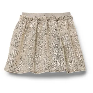 Tchibo - Kinder-Paillettenrock - Mädchen - Gr. 98/104 - silber