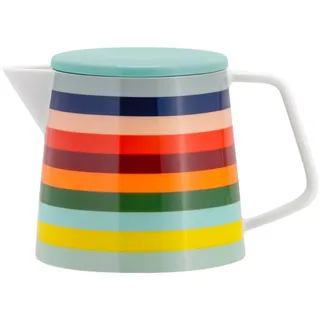 REMEMBER Teekanne Lorenzo 1200 ml Porzellan Bunt