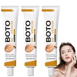 Anti-Falten-Creme, New Anti-Falten-Feuchtigkeitscreme für Gesicht und Hals, Faltenentfernungscreme, Ant-Falten-Creme mit Alle Hauttypen (3)