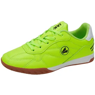 JAKO Jungen Unisex Kinder J-SI Signature Hallenturnschuh, neon Yellow/Jet Black, 28 EU